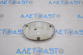 Toyota emblem on the tailgate of the Toyota Prius V 12-17