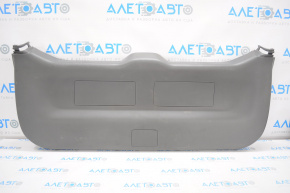 Lower trunk door trim Toyota Prius V 12-14 dark gray, worn, scratches