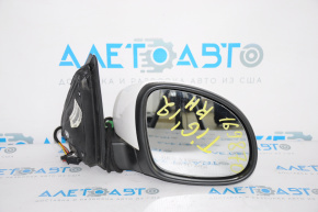 Side mirror right complete VW Tiguan 09-18 6 pins, turn signal, heated, white