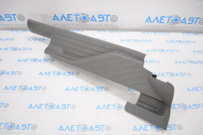 Rear right inner door sill plate for Toyota Prius V 12-14, dark gray