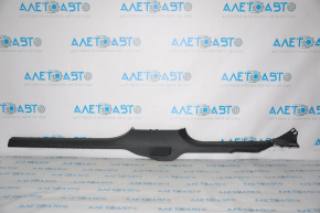 Door sill trim right VW Passat b7 12-15 USA black, rubbed