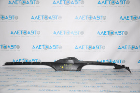 Door sill trim right VW Passat b7 12-15 USA black, rubbed