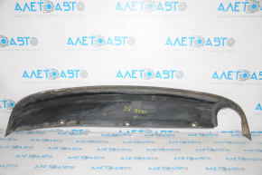 Rear bumper lip for VW Passat b7 12-15 USA, 1-pipe design