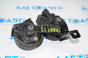 Horn assembly 2pcs Dodge Dart 13-16