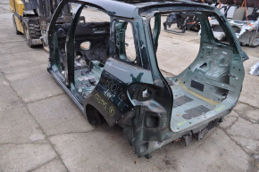 Quarter wing rear left Fiat 500L 14-19 green