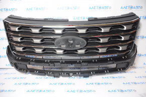 Radiator grill grill Ford Explorer 16-17 rest gray