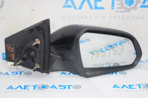 Side mirror right complete Hyundai Sonata 15-17 5 pins, black, after repair