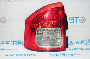 Left lamp Jeep Compass 11-13 pre-rest light
