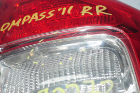 Right lamp Jeep Compass 11-13 pre-rest light for polishing