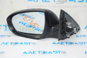 Left side mirror complete Kia Optima 11-13 prerest 5 pins, turn signal, graphite