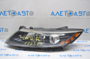 Headlight front left Kia Optima 11-13 dorest halogen