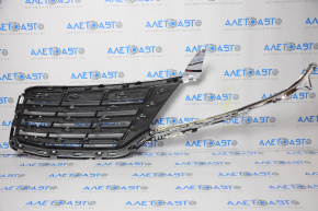 Radiator grill right Lincoln MKC 15-18 pre-rest with frame