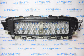 Radiator grill Lincoln MKZ 17-20 black