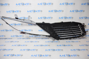 Radiator grill left Lincoln MKZ 13-16 chrome