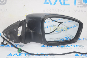 Right side mirror complete VW Passat b7 12-15 USA type as b7 5 pins, turn signal, graphite