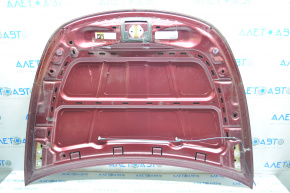 Hood bare Dodge Dart 13-16 maroon PRV dents