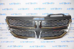 Grille radiator grill Dodge Journey 11-20 chrome without emblem
