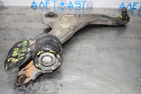 Lower front right arm Ford Fusion mk5 13-20 aluminum, torn silent block and dust cover