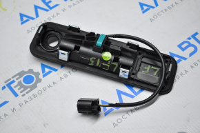 Trunk opening handle with button Hyundai Sonata 15-17 without camera