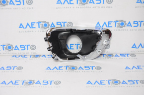 Fog light frame left Jeep Compass 11-16 chrome