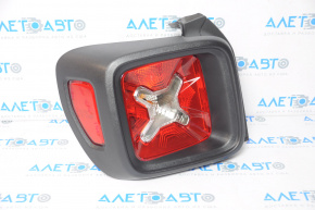 Left lamp Jeep Renegade 15-23 pre-rest black frame