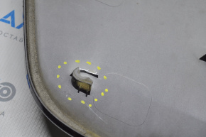 Trunk lid trim Kia Optima 11-13 pre-rest, broken fastener