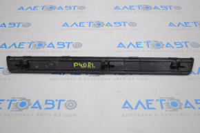 Door sill trim rear left outer Toyota Prius V 12-17 black