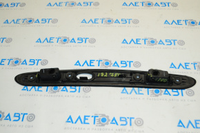 Chrysler 200 15-17 trunk lid number plate light bar under button break fastener