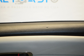 Door trim card rear right Toyota Avalon 13-15 black with gray insert scratches