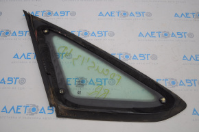 Rear right window with fixed glass for Ford Focus mk3 11-18 4d with chrome molding