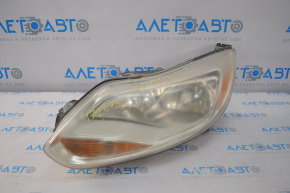 Headlight front left Ford Focus mk3 11-14 prerest light for polishing