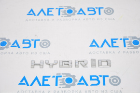 Emblem inscription HYBRID front left Kia Optima 11-15