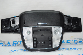 Ceiling light front Chrysler 300 11-14 under sunroof black