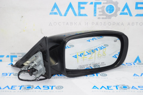 Right side mirror assembly Chrysler 300 11- 5 pins, heated, black, base broken