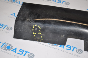 Left threshold Chrysler 300 11-23 black broken fastening holes