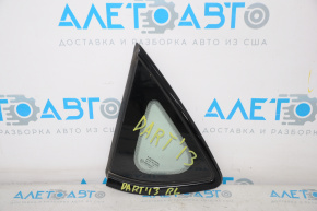 Fixed rear window glass, left, Dodge Dart 13-16