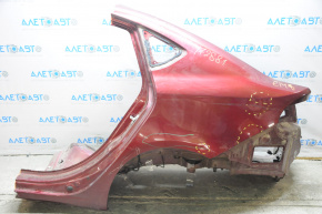 Quarter wing rear left Dodge Dart 13-16 burgundy, dents