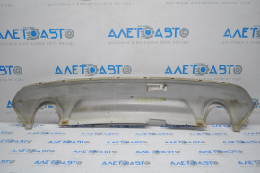 Rear bumper trim lower Ford Escape MK3 13-19 prerest 2 pipes pressed broken
