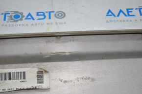 Rear bumper trim lower Ford Escape MK3 13-19 prerest 2 pipes pressed broken