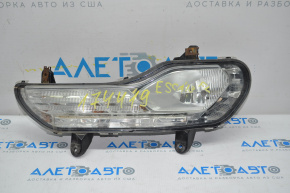 Left turn signal Ford Escape MK3 13-16 prerest white with fog lights