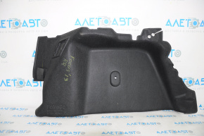 Right arch trim for Ford Focus mk3 11-18 5d without subwoofer, black