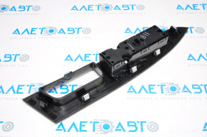 Front left window lift control for Ford Fusion mk5 13-20 with trim, glossy finish