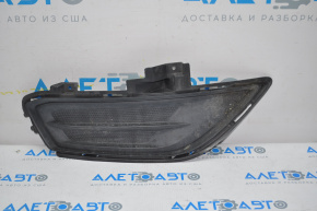 Front bumper grille right Ford Fusion mk5 13-16 without fog lights broken fastener and right side