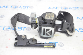 Driver's seat belt with tensioner Hyundai Sonata 15-17 black type 1