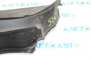 Windscreen wiper grille plastic Hyundai Sonata 15-19 broken crepe crack