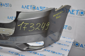 Rear bumper bare upper part Jeep Compass 11-16 gray
