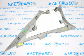 Kia Optima 11-15 right rear pillar trim, gray