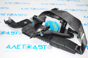 Driver's seat belt Kia Soul 14-19 black