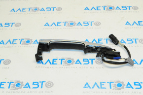 Nissan Leaf 13-15 keyless outer front left door handle, chrome