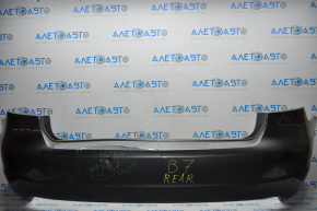 Rear bumper bare VW Passat b7 12-15 USA gray press scratches cracked